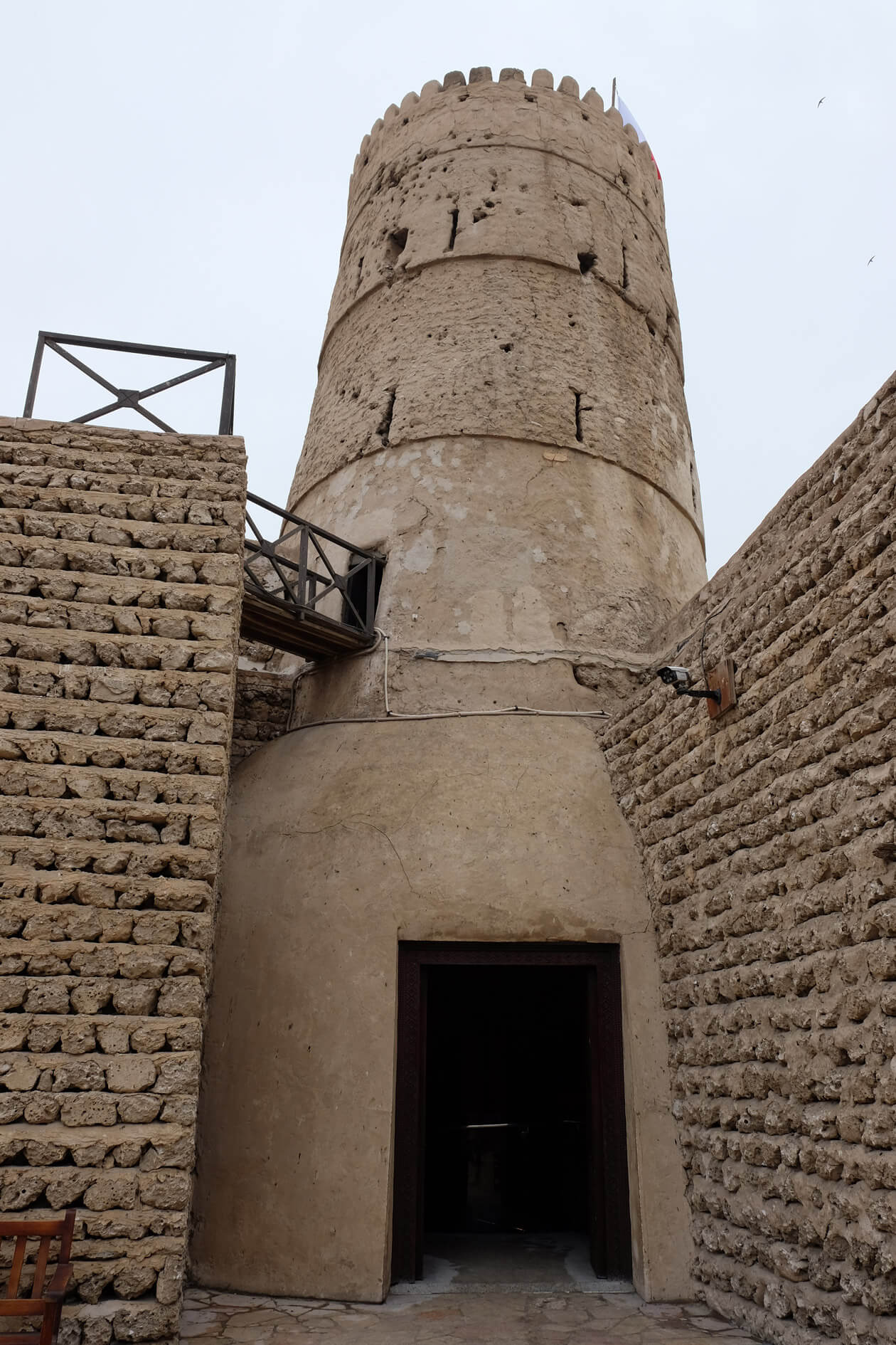 The Dubai Museum is housed in the Al Fahidi Fort - Dubai's oldest building