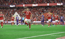 Antonio Silva of SL Benfica celebrates scoring