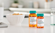 Amazon Pharmacy photo with two bottles of medication