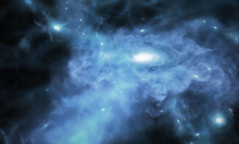 Galaxy forming in the early universe