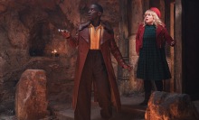 Ncuti Gatwa and Nicola Coughlan team up in "Doctor Who: Joy to the World." 