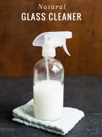 DIY Natural Glass Cleaner | Hello Glow