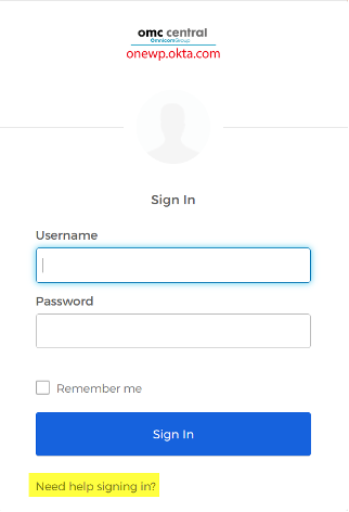 Need help signing in?