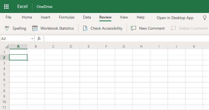 Differences Between Microsoft Excel Online And Excel For Desktop image 11