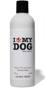 Lovely Fresh I Love My Dog Oatmeal Shampoo