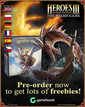 Heroes of Might & Magic III: The Board Game - Stronghold, Conflux & Cove Expansions