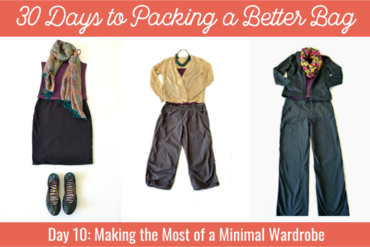 Day 10: How to make the most of a minimal wardrobe.