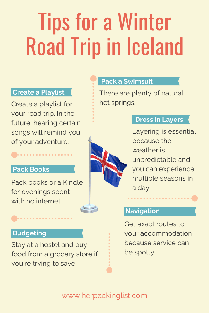 Tips for a winter roadtrip in iceland