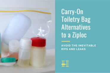 carry-on toiletry bag alternatives to a ziploc