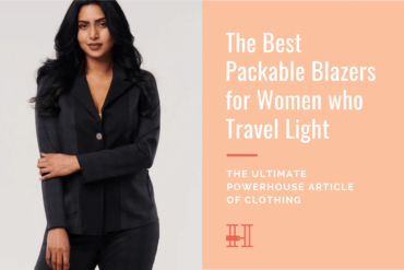 The best packable blazer for women who travel light