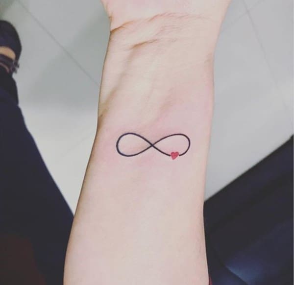 Infinity Love Temporary Tattoo set of 3  Etsy  Infinity tattoo on wrist Wrist  tattoos for women Small infinity tattoos