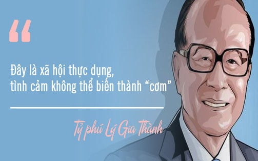 Tỷ phú Lý Gia Thành: "Bạn cho rằng tiền không thể mua được hạnh phúc? Đó là vì bạn chẳng có tiền mà thôi!"