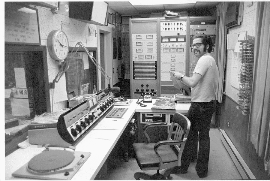 Excellent view of the main control room that went on the air April 1969 ...