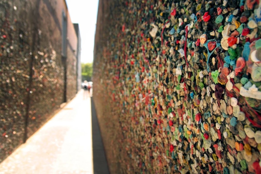 bubblegum wall in SLO