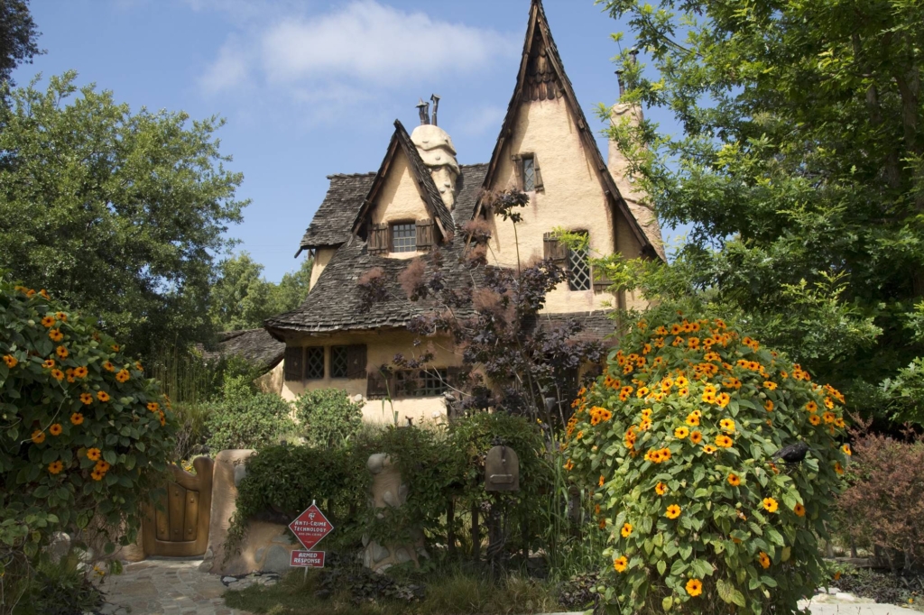 The Witch's House in Beverly Hills is a unique home that has been shot in several movies