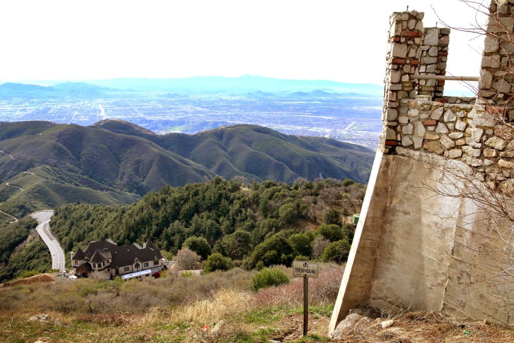 Satan's Castle burned down in a mysterious fire after accusations of satanic practices, underground tunnels and molestations arose