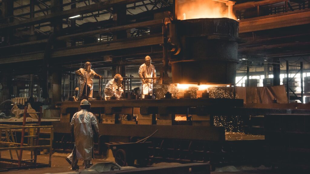 Foundry Pour For Cvn 80 Intermediate Strut