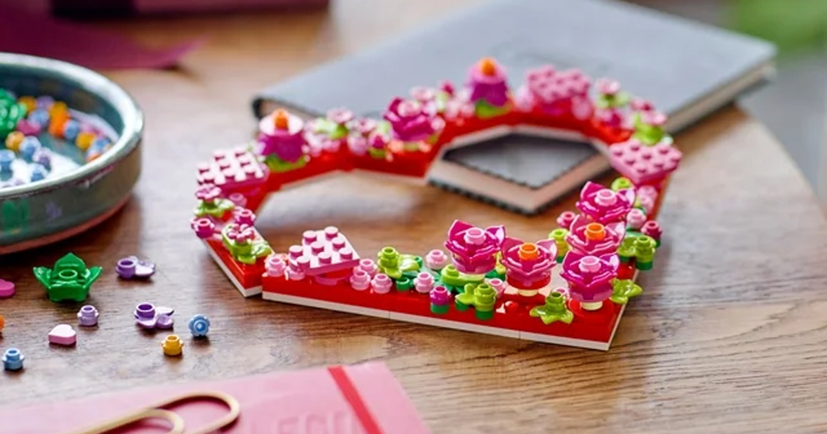 LEGO Valentine’s Day Sets | Floral Heart Ornament JUST $6.49 (Reg. $13) + More