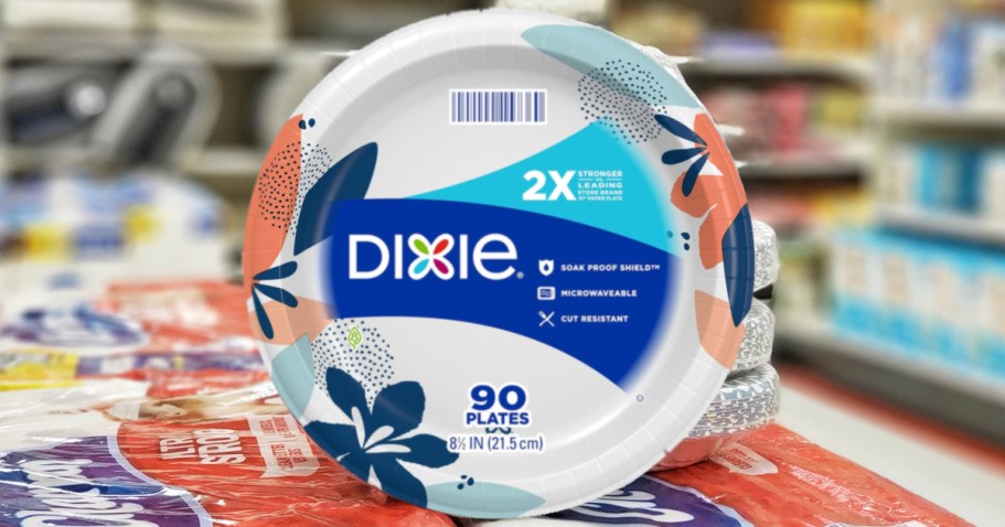 Dixie Paper Plates 90-Count Only $5 Shipped on Amazon | Stock Up for the Big Game!