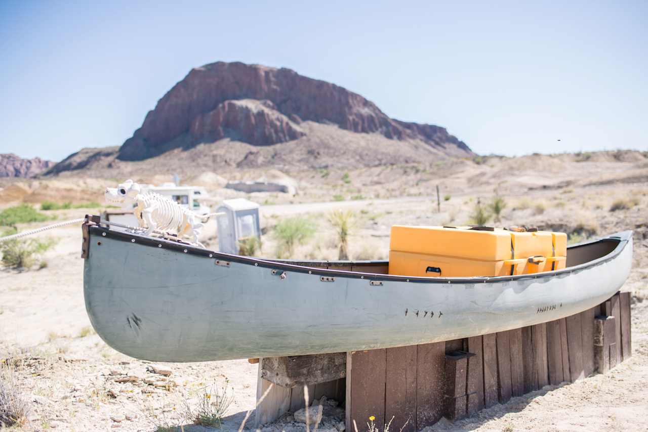 This canoe has the most incredible story behind it! Be sure to ask your host Rob to tell it 