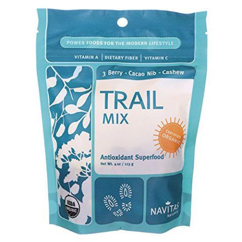 Navitas Naturals Organic 3 Berry-Cacao Nib-Cashew Trail Mix