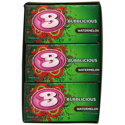 Bubblicious Watermelon Bubble Gum