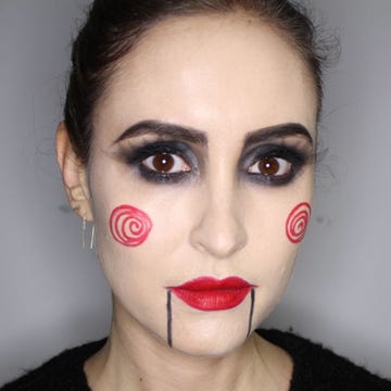 Halloween how-to: The Saw psycho makeup