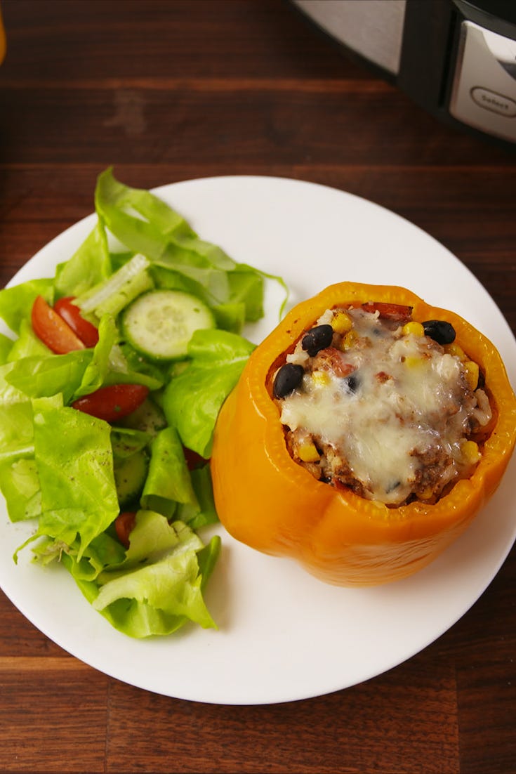 crock pot stuffed peppers