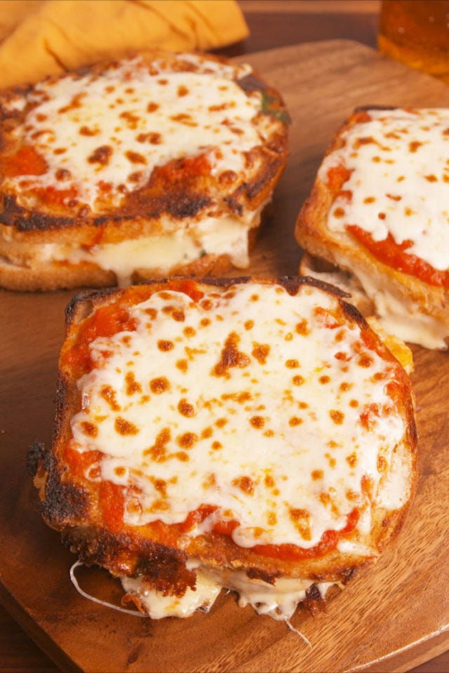 Chicken Parm Grilled Cheese