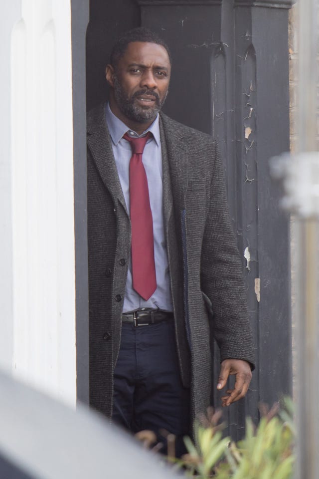 NO REUSE, Idris Elba, Luther, Series 5, filming