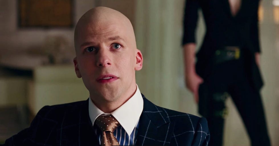 jesse eisenberg, justice league