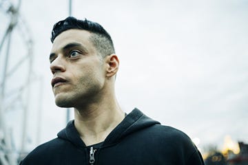 Rami Malek in Mr Robot season two