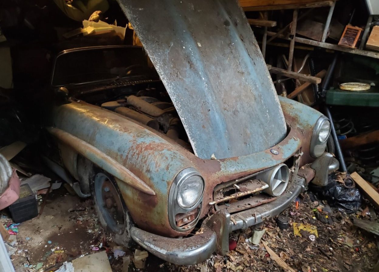 Yes There Are Still Mercedes 300 Sl Garage Finds