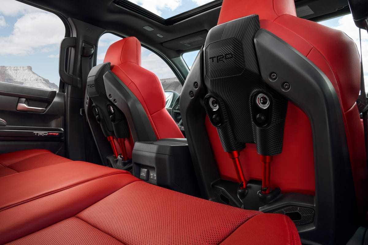 The 2024 Toyota TRD Pro Has the Coolest Seats Ever