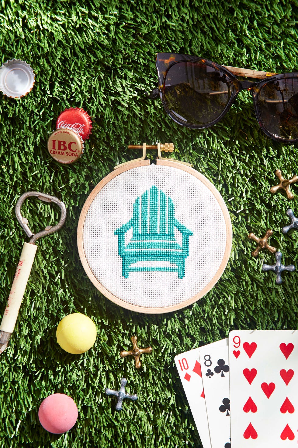 adirondack chair cross stitch