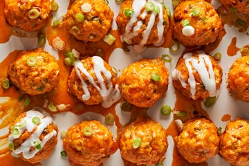 buffalo chicken meatballs