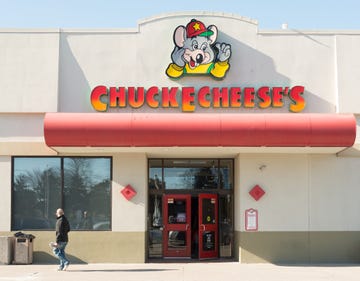 chuck e cheese entrance chuck e cheese is a chain of