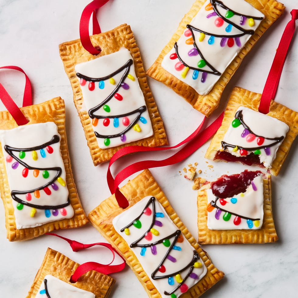 pop tarts decorated like ornaments