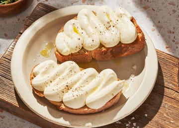 whipped ricotta toast  delishcom