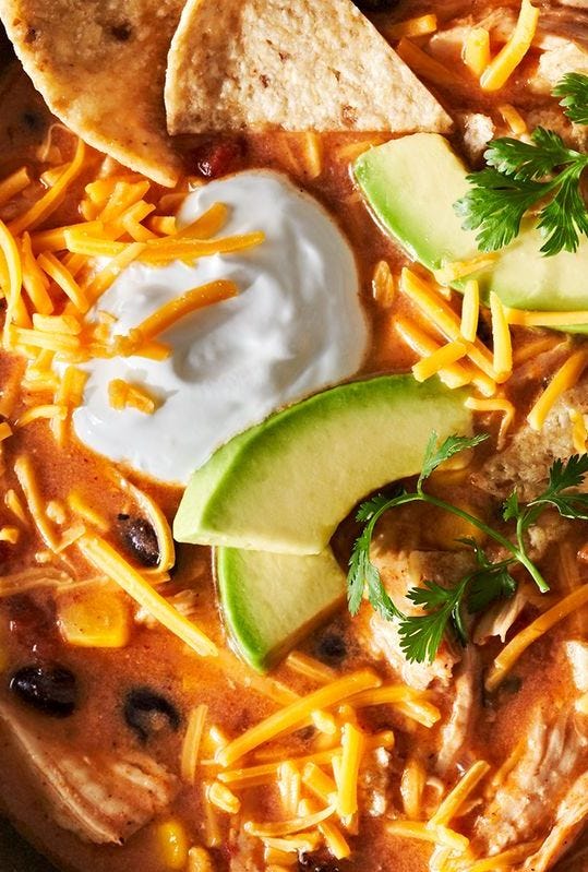 crockpot chicken enchilada soup