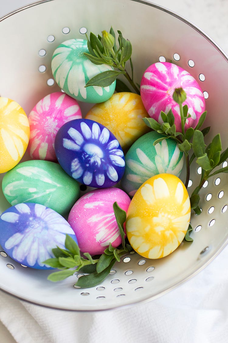 Flower Easter Eggs