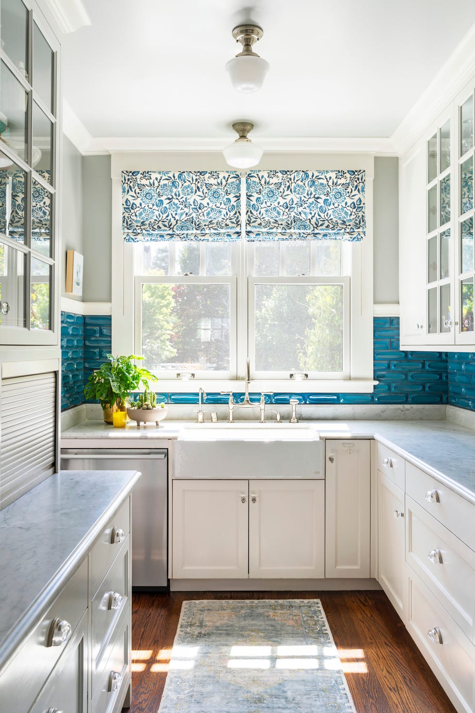 modern kitchen design blue and white kitchen designed by studio munroe