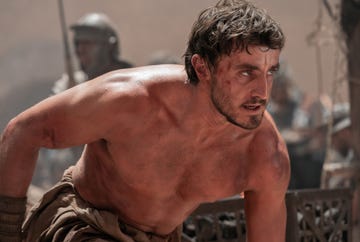 paul mescal plays lucius in gladiator ii from paramount pictures 