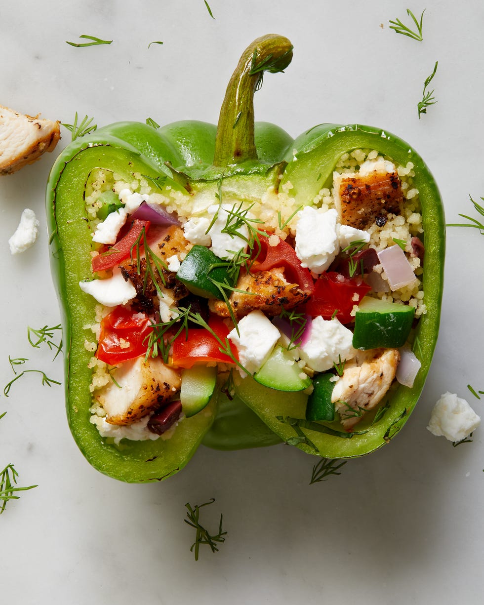 greek stuffed pepper