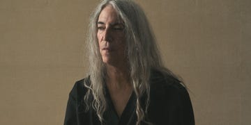 patti smith for harper's bazaar