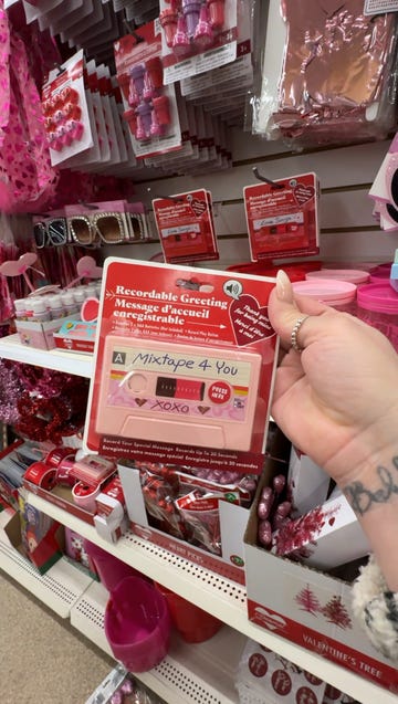 a recordable dollar tree mixtape with valentines day theme