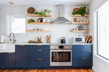 interior of home kitchen