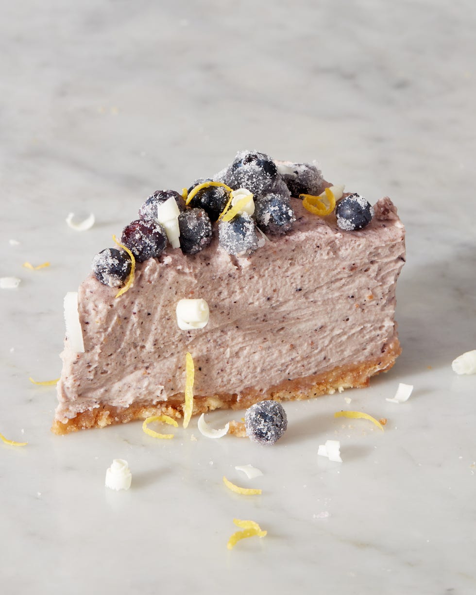 lemon blueberry mousse