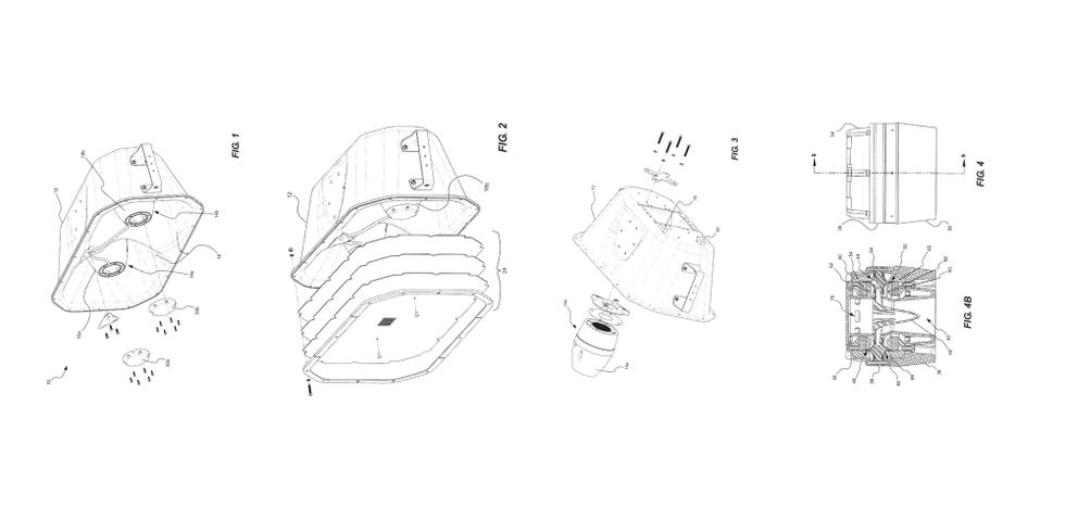 figures from the lrad patent