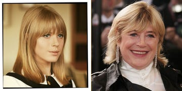 marianne faithfull fringe hair